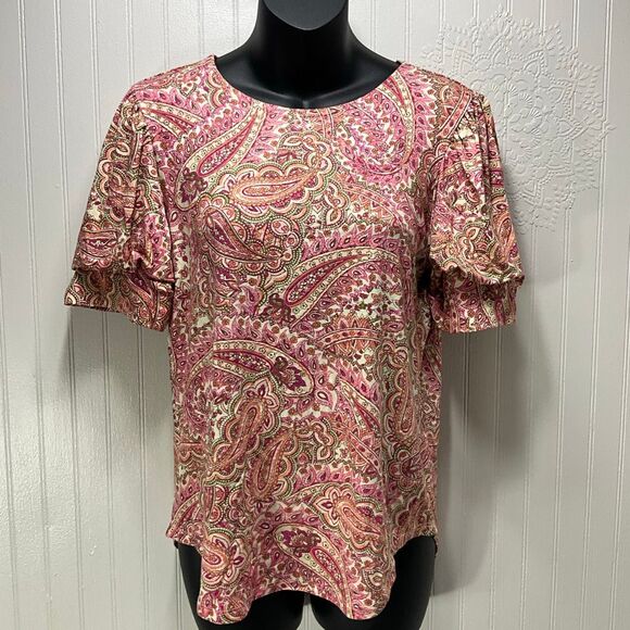 CUPIO Short Sleeve Blouse - Picture 1 of 6